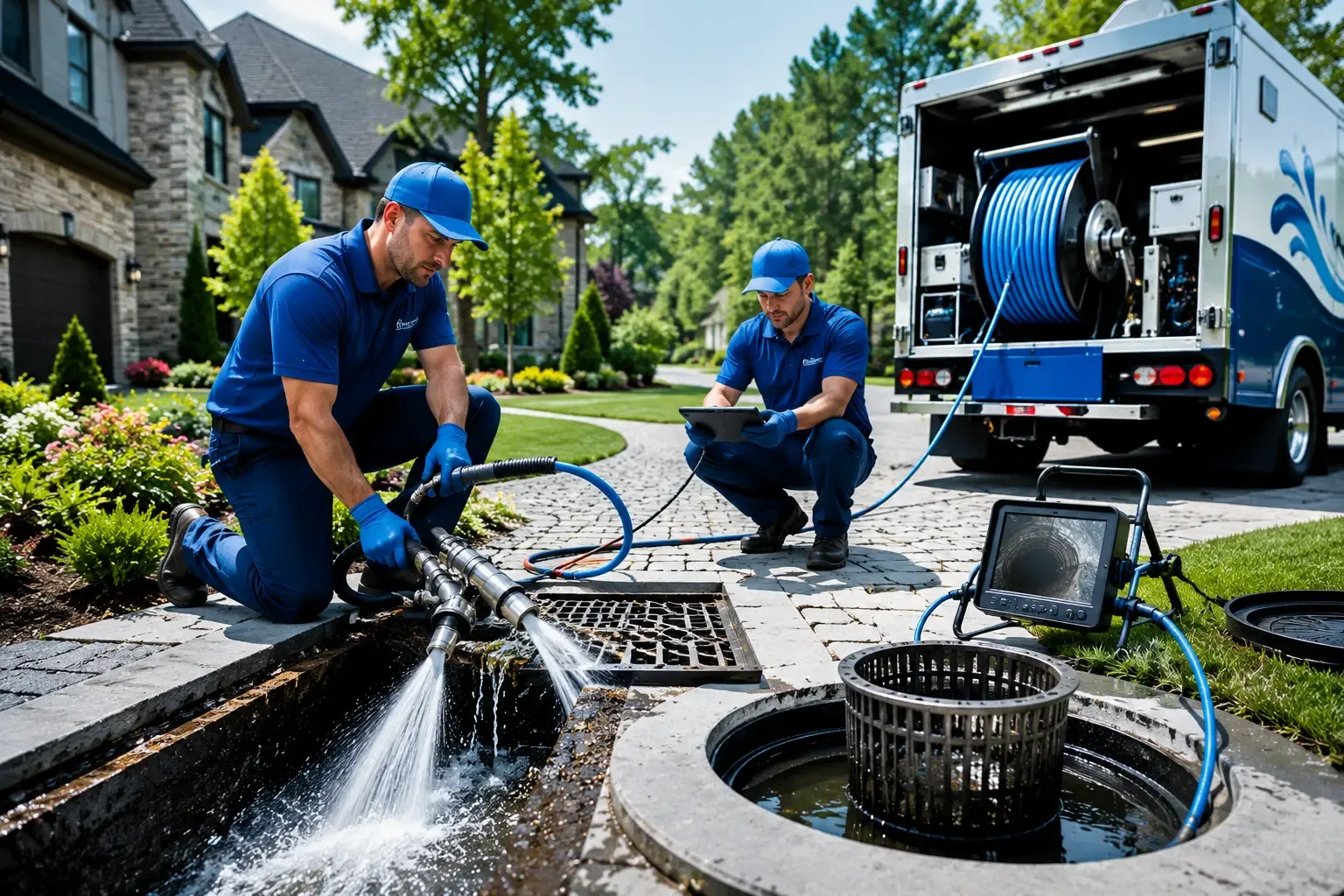 Local outdoor drain cleaning professionals in Yale, VA